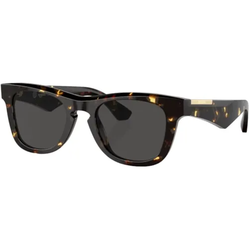 Stilvolle Sonnenbrille Dunkles Havanna Grau - Burberry - Modalova