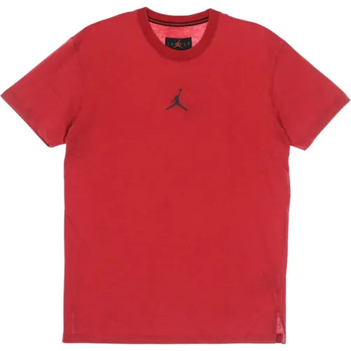 Air Top Gym Herren T-Shirt Rot/Schwarz , Herren, Größe: S - Jordan - Modalova