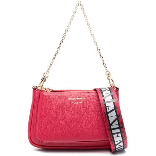 Raspberry Pink Mini Bag , female, Sizes: ONE SIZE - Emporio Armani - Modalova
