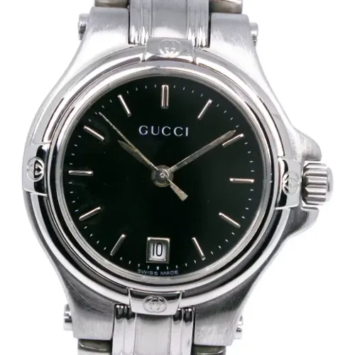 Pre-owned Watches, female, , Size: ONE SIZE Pre-owned Metal watches - Gucci Vintage - Modalova