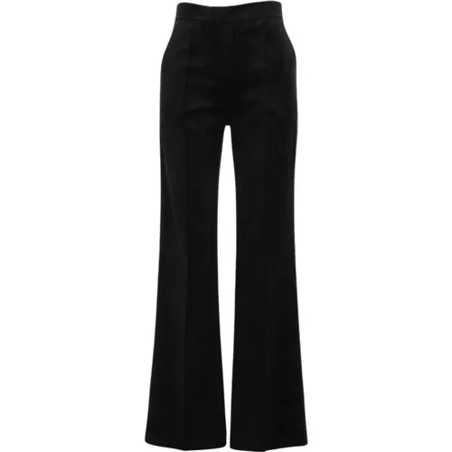 Flared Corduroy Trousers , female, Sizes: M - 8pm - Modalova