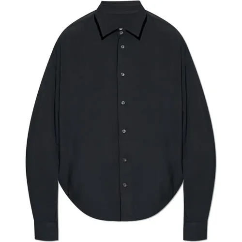 Casual Shirts, unisex, , Size: XS Shirt with logo - Ami Paris - Modalova