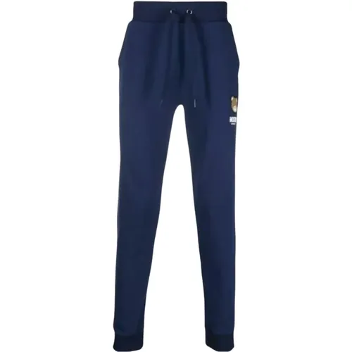 Sweatpants, male, , Size: L Stylish Trousers - Moschino - Modalova