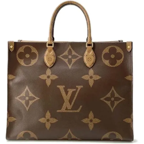 Pre-owned Tote Bags, female, , Size: ONE SIZE Pre-owned Canvas louis-vuitton-bags - Louis Vuitton Vintage - Modalova