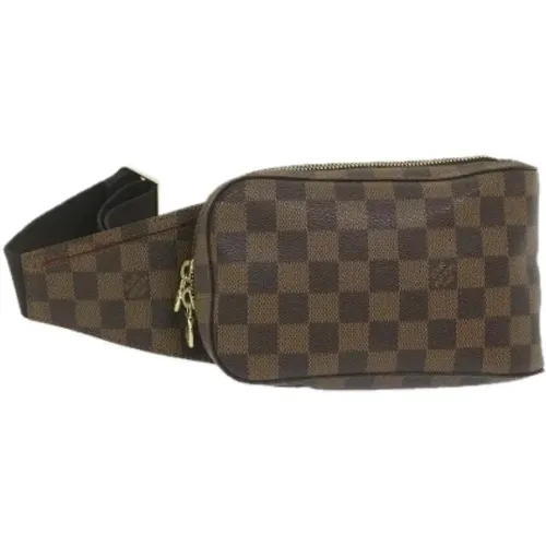 Pre-owned Belt Bags, female, , Size: ONE SIZE Pre-owned Canvas shoulder-bags - Louis Vuitton Vintage - Modalova