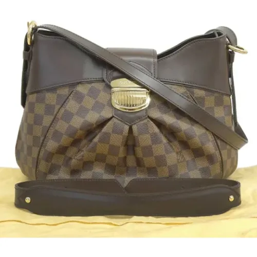 Canvas Louis Vuitton Sistina Shopper Bag , unisex, Sizes: ONE SIZE - Louis Vuitton Vintage - Modalova