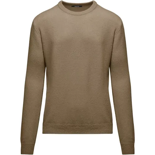 Warm Wool Blend Crew Neck Sweater , male, Sizes: 2XL, S, XL, L, M - BomBoogie - Modalova