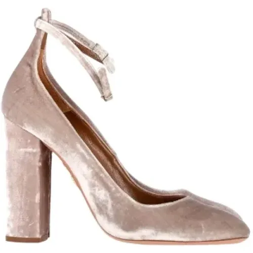 Pre-owned Samt heels - Aquazzura Pre-owned - Modalova