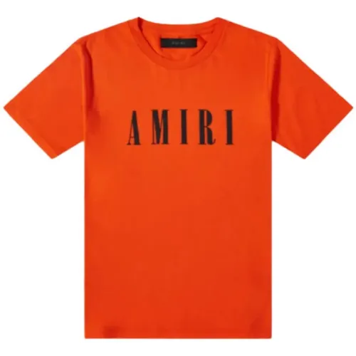 T-Shirts, male, , Size: 2XL Core Logo Tee - Amiri - Modalova