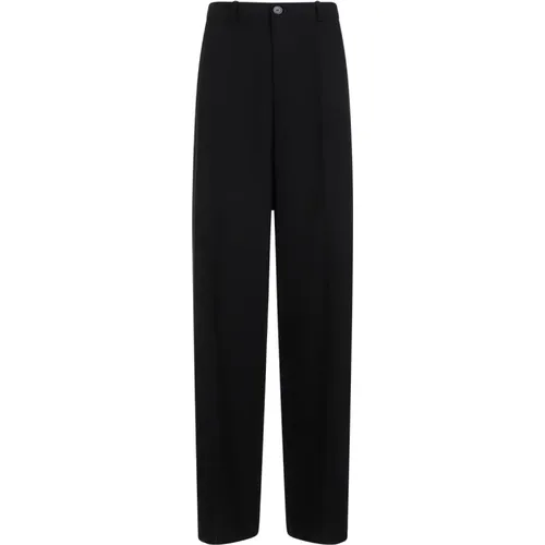 Wool Trousers Aw23 , male, Sizes: S - Balenciaga - Modalova