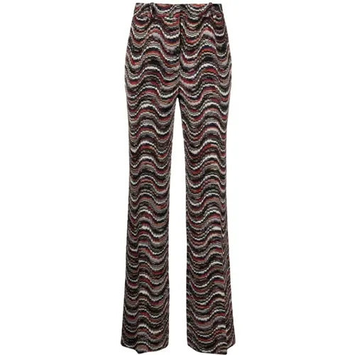 Wide Trousers, female, , Size: S Trousers - Missoni - Modalova