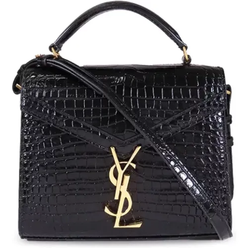 Pre-owned Handbags, female, , Size: ONE SIZE Pre-owned Leather handbags - Yves Saint Laurent Vintage - Modalova