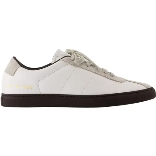 Weiße Leder Field Trainer Sneakers , Damen, Größe: 38 EU - Common Projects - Modalova