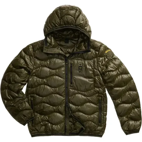 Down Jackets, male, , Size: XL Wave Wave Padded Down Jacket - Blauer - Modalova