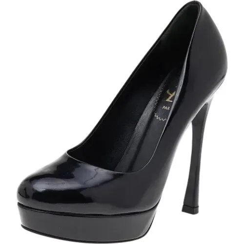 Pre-owned Pumps, female, , Size: 6 1/2 US Pre-owned Leather heels - Yves Saint Laurent Vintage - Modalova