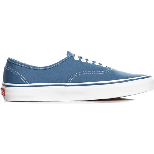 Marineblaue Low-Top-Schuhe , Herren, Größe: 38 1/2 EU - Vans - Modalova