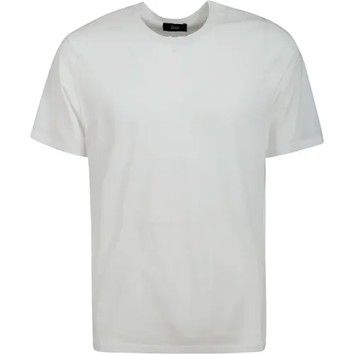 Ss23 Men`s Cotton T-Shirt , male, Sizes: L, M - Herno - Modalova