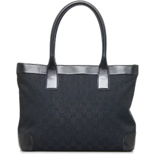 Pre-owned Tote Bags, female, , Size: ONE SIZE Pre-owned Leather totes - Gucci Vintage - Modalova