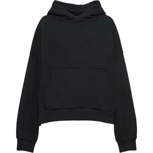 Nero/Schwarzer Hoodie , Damen, Größe: S - A Paper Kid - Modalova