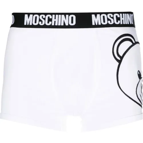 Bottoms, male, , Size: S Underwear with Teddy Bear Logo - Moschino - Modalova