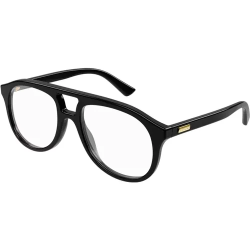 Schwarze Sonnenbrillenrahmen,Glasses - Gucci - Modalova