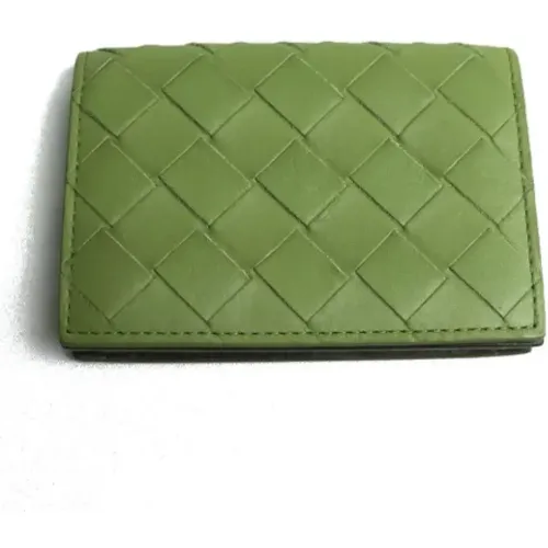 Pre-owned Wallets, male, , Size: ONE SIZE Pre-owned Leather wallets - Bottega Veneta Vintage - Modalova