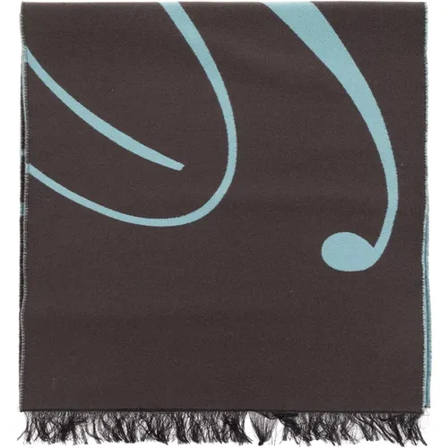 Winter Scarves, unisex, , Size: ONE SIZE Wool scarf - Burberry - Modalova