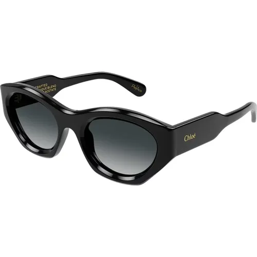 Cat Eye Sonnenbrille mit Bio Nylon Gläsern,Stylische Sonnenbrille Ch0220S - Chloé - Modalova