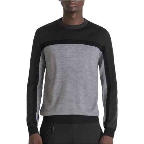 Regular Fit Knit in Filato M , male, Sizes: M, L - Antony Morato - Modalova