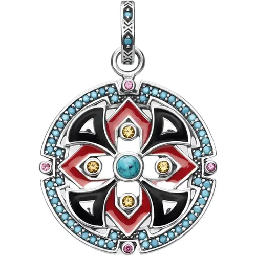 Asian Ornaments Charm Pendant , female, Sizes: ONE SIZE - Thomas Sabo - Modalova