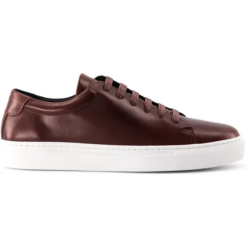 Handgefertigte Cognac Patina Sneakers - NATIONAL STANDARD - Modalova