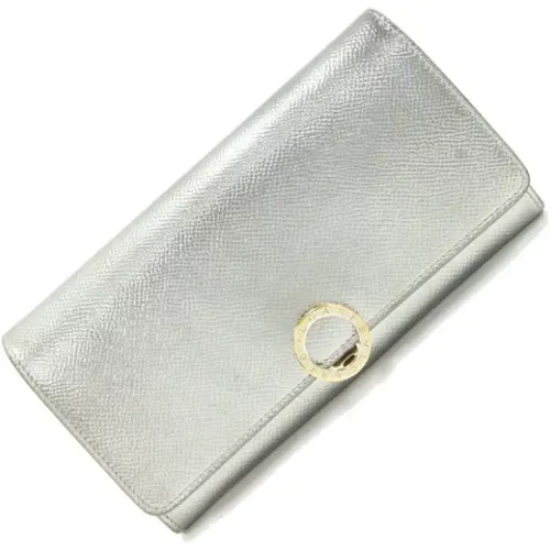 Pre-owned Leather wallets , female, Sizes: ONE SIZE - Bvlgari Vintage - Modalova