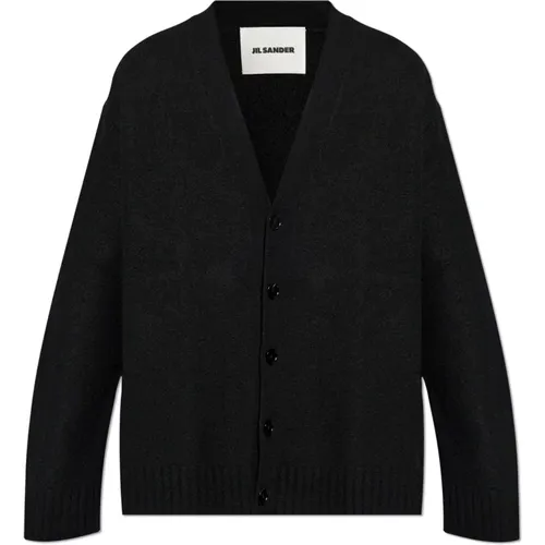 Wool cardigan , male, Sizes: L, M, XL - Jil Sander - Modalova