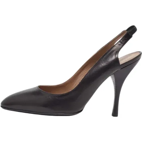 Pre-owned Pumps, female, , Size: 7 1/2 US Pre-owned Leather heels - Salvatore Ferragamo Pre-owned - Modalova