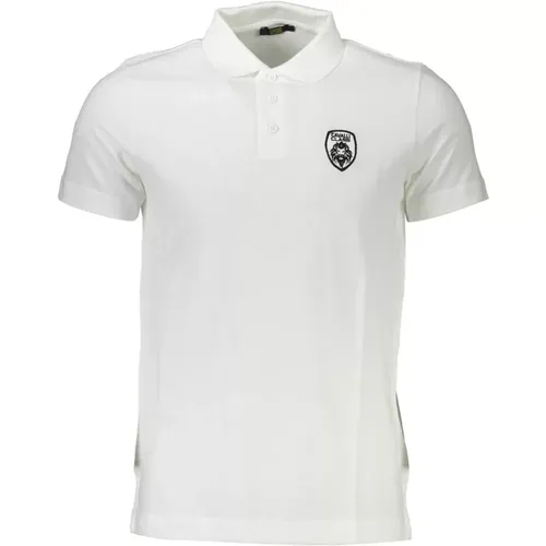 Besticktes Polo-Shirt für Herren , Herren, Größe: S - Cavalli Class - Modalova