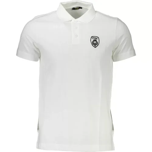 Besticktes Polo-Shirt für Herren , Herren, Größe: M - Cavalli Class - Modalova