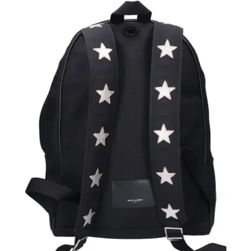 Pre-owned Canvas backpacks , female, Sizes: ONE SIZE - Yves Saint Laurent Vintage - Modalova