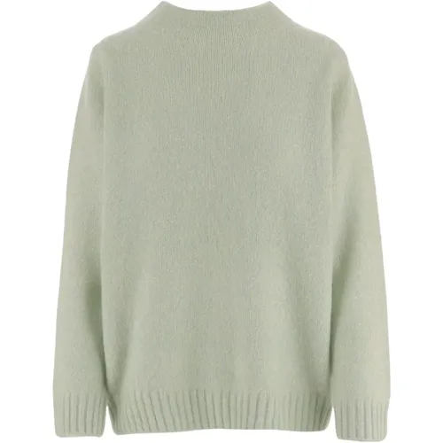 Cashmere Knitwear, female, , Size: L Round-neck Knitwear - Arch4 - Modalova