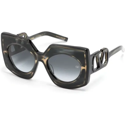 Vls127 A Sunglasses , female, Sizes: 53 MM - Valentino - Modalova