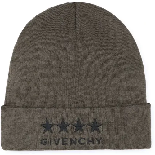 Embroidered Logo Kids Hat , male, Sizes: ONE SIZE - Givenchy - Modalova