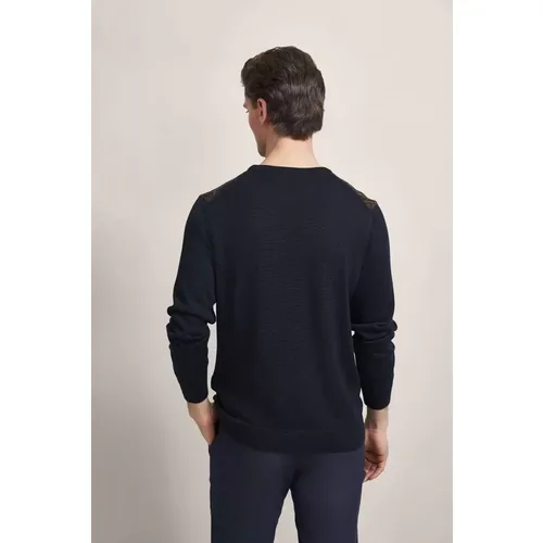 Herren Strickpullover mit Diamantmuster , Herren, Größe: XL - Bugatti - Modalova