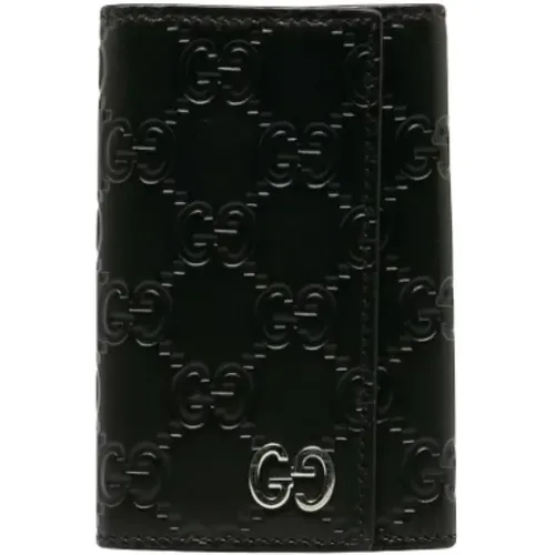 Pre-owned Accessories, female, , Size: ONE SIZE Pre-owned Leather wallets - Gucci Vintage - Modalova