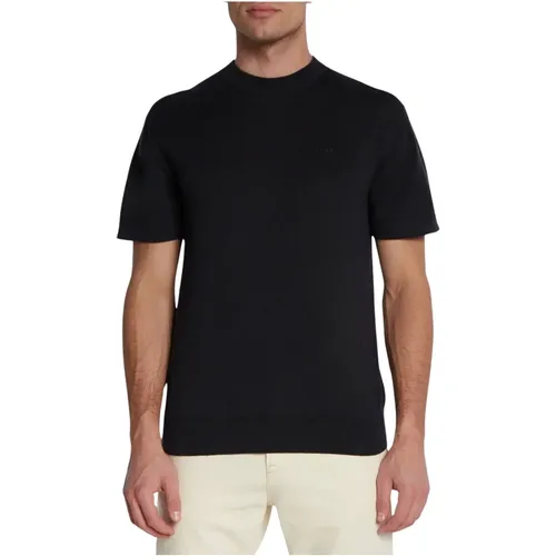 Crew Neck T-Shirt , male, Sizes: M - Hugo Boss - Modalova