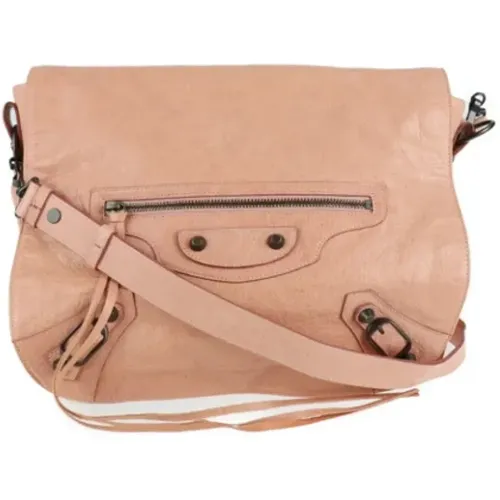 Pre-owned Leather Shoulder Bag , female, Sizes: ONE SIZE - Balenciaga Vintage - Modalova