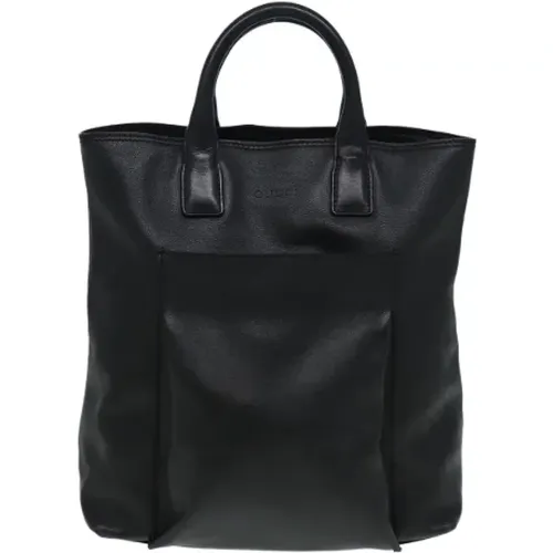 Pre-owned Tote Bags, female, , Size: ONE SIZE Pre-owned Leather gucci-bags - Gucci Vintage - Modalova