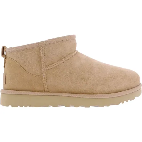 ClassicUltraMini Driftwood Stiefel , Damen, Größe: 40 EU - Ugg - Modalova