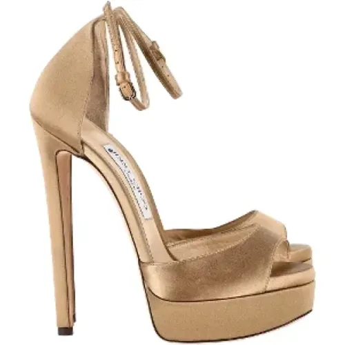 Pre-owned Stoff heels , Damen, Größe: 37 EU - Jimmy Choo Pre-owned - Modalova