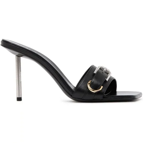 Calf Leather Voyou Sandals , female, Sizes: 3 UK, 5 UK, 5 1/2 UK, 4 UK - Givenchy - Modalova