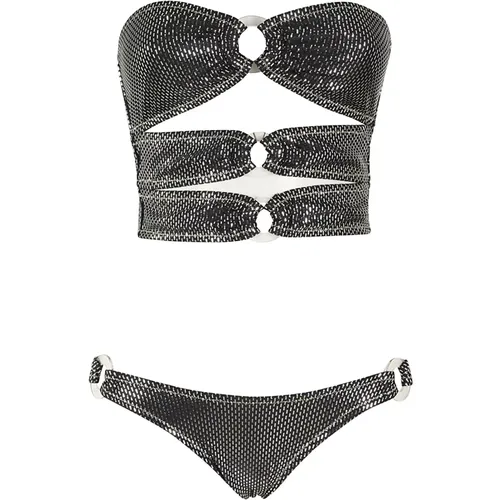 Bandeau Bikini Top , Damen, Größe: M - Reina Olga - Modalova