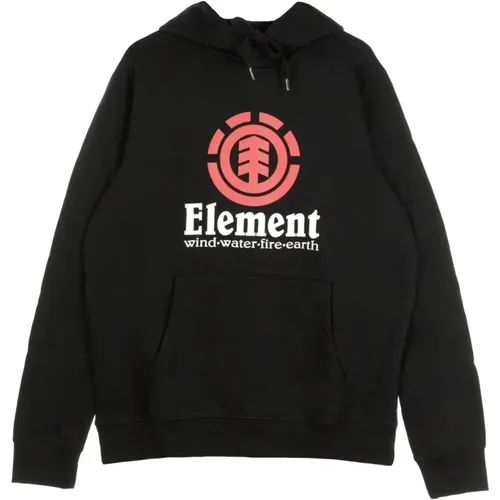 Hoodies, male, , Size: XS Vertical Hoodie Flint - Element - Modalova